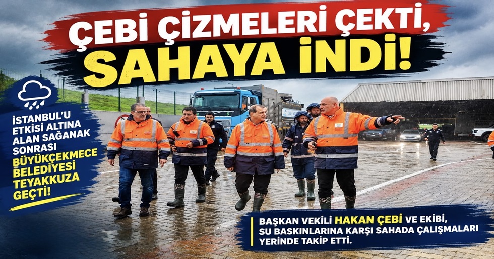 ÇEBİ ÇİZMELERİ ÇEKTİ, SAHAYA İNDİ!