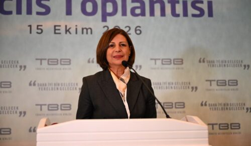 ESKİŞEHİR BÜYÜKŞEHİR BELEDİYE BAŞKANI AYŞE ÜNLÜCE TBB BAŞKAN VEKİLİ SEÇİLDİ
