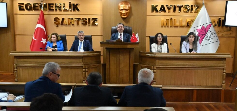ÇATALCA BELEDİYE MECLİSİ EKİM AYI 1. OTURUMU GERÇEKLEŞTİRİLDİ
