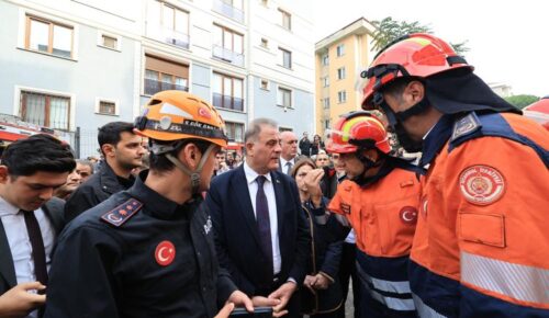 ASLAN, MALTEPE’DE ÇÖKEN BİNAYLA İLGİLİ AÇIKLAMA YAPTI