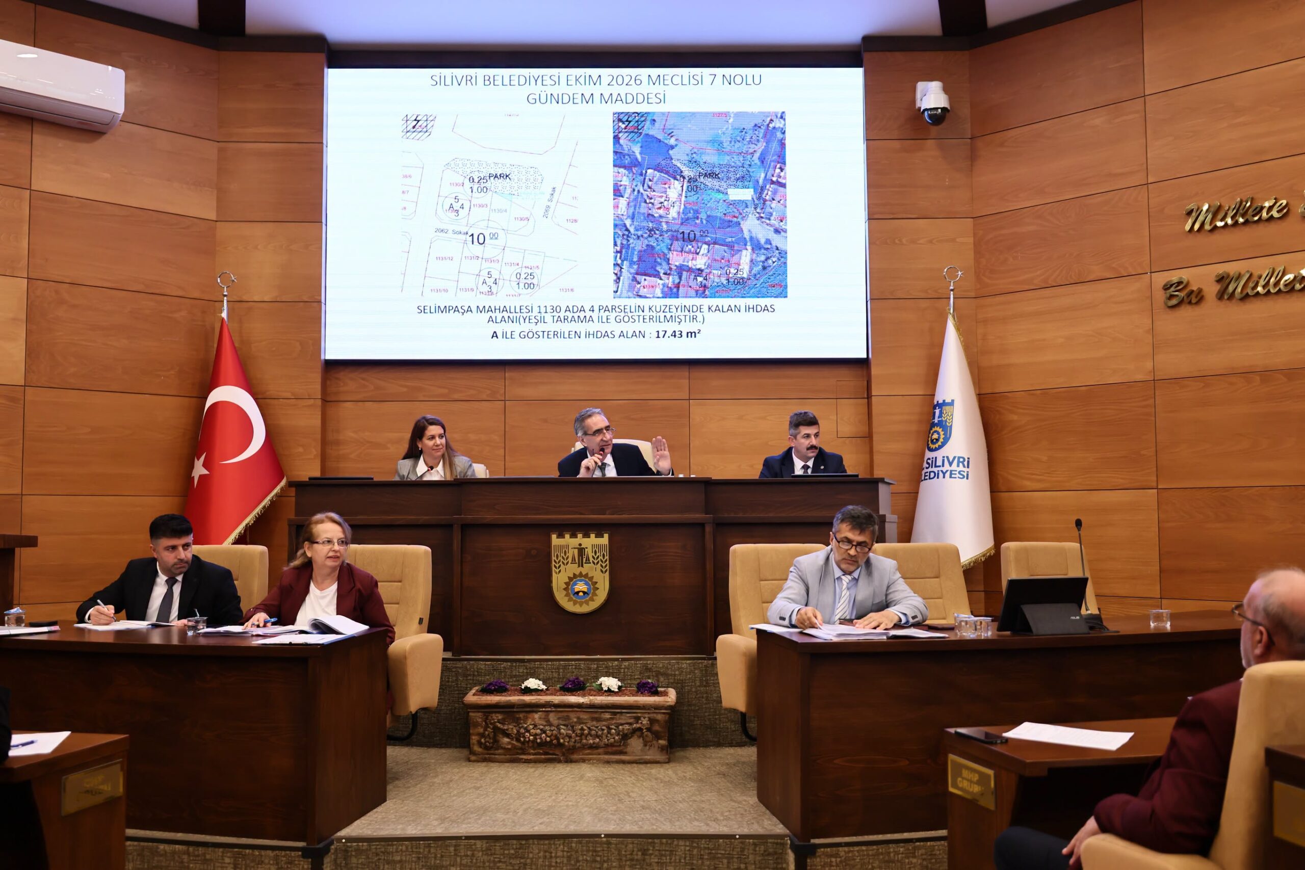SİLİVRİ BELEDİYE MECLİSİ EKİM AYI TOPLANTISI GERÇEKLEŞTİRİLDİ