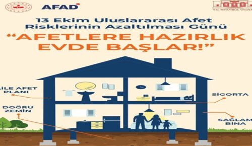 SİLİVRİ BELEDİYESİ’NDEN AFETLERE KARŞI HAZIRLIKLI OLMA VURGUSU